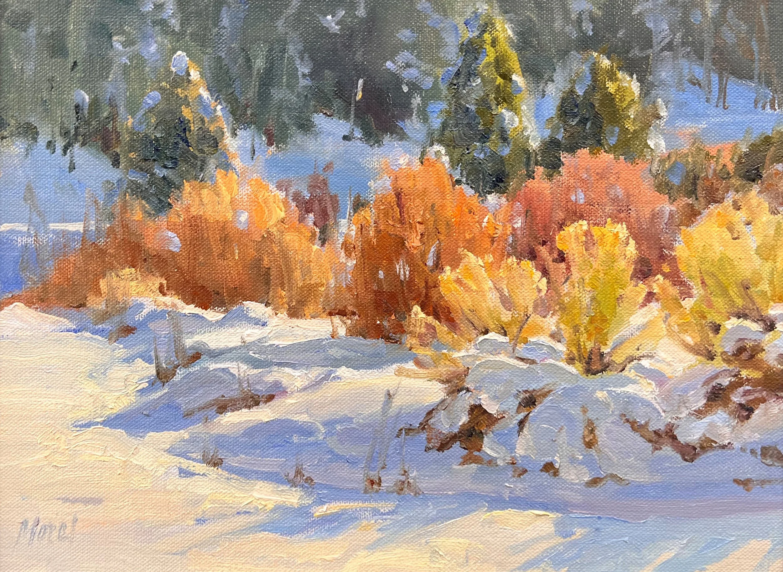 8 Stunning Winter Paintings For the Holidays — Nedra Matteucci